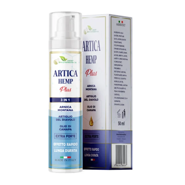 ARTICA Hemp Plus – Crema Lenitiva & Distensiva - 50 ml