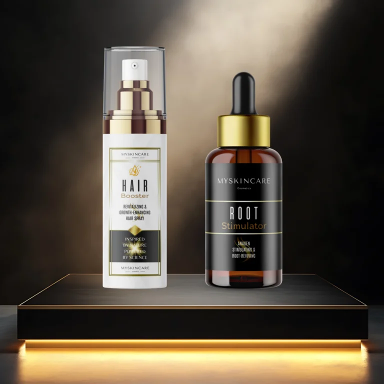 Trattamento capelli rinforzante MySkincare con Hair Booster Spray e Root Stimulator
