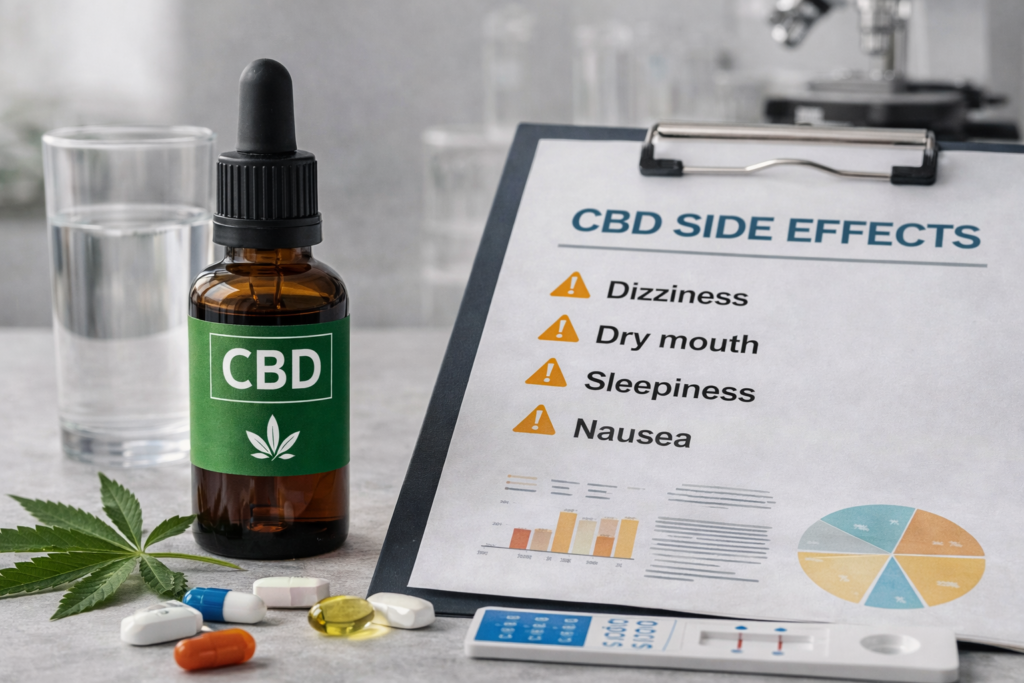 cbd effetti collaterali studi scientifici