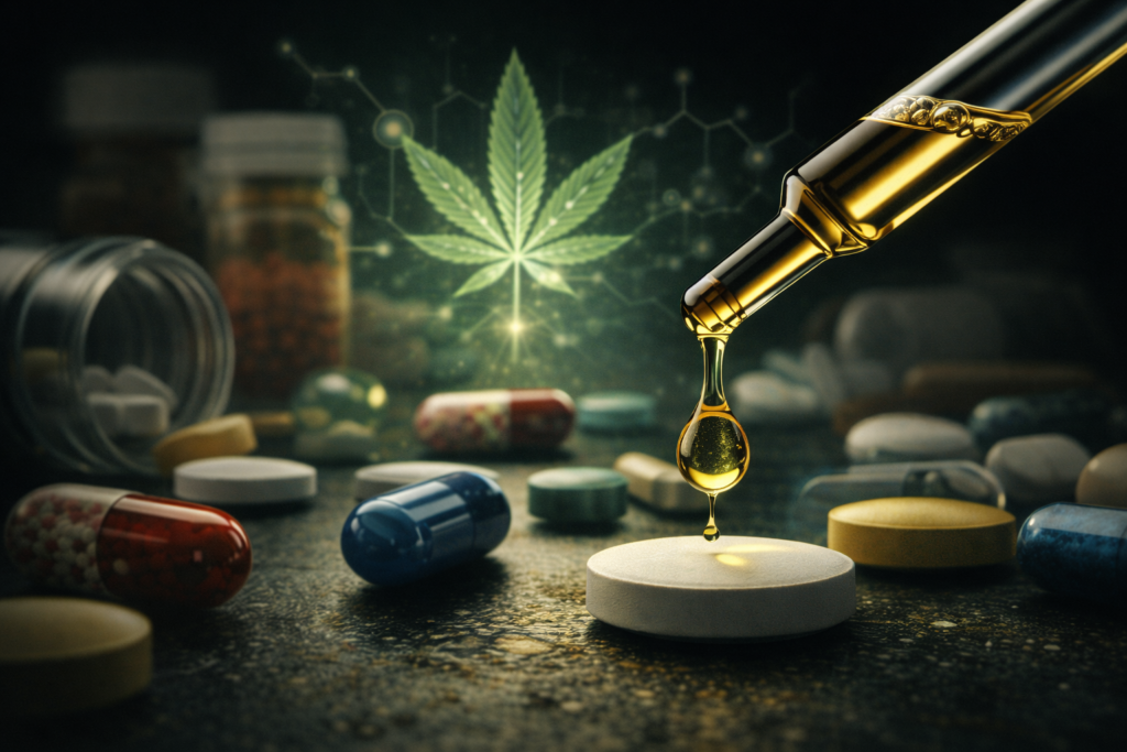 cbd interazioni farmaci rischi cosa sapere