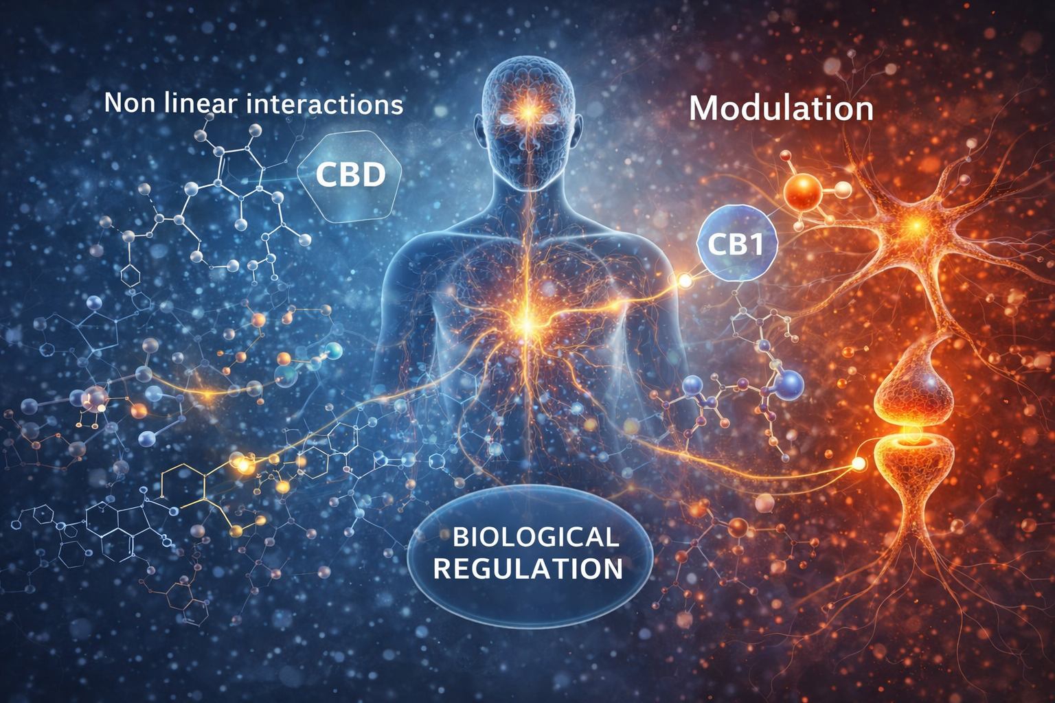 cbd sistema endocannabinoide regolazione biologica recettori cb1