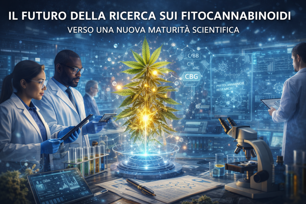 futuro ricerca fitocannabinoidi scienza cannabis laboratorio